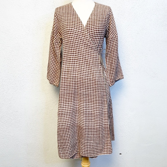 dosa wrap dress